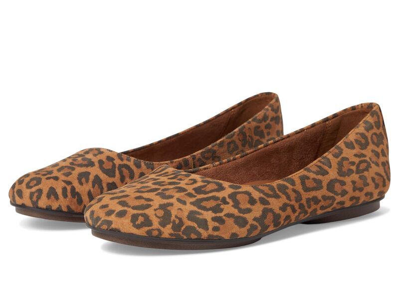 ナチュライザー レディース シューズ サンダル Naturalizer Maxwell Desert Tan Leopard Print Suede タン