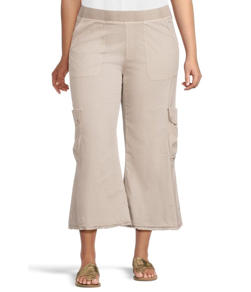 エックスシーブイアイ レディース ボトムス カジュアルパンツ XCVI Femke Cargo Crop Ripple