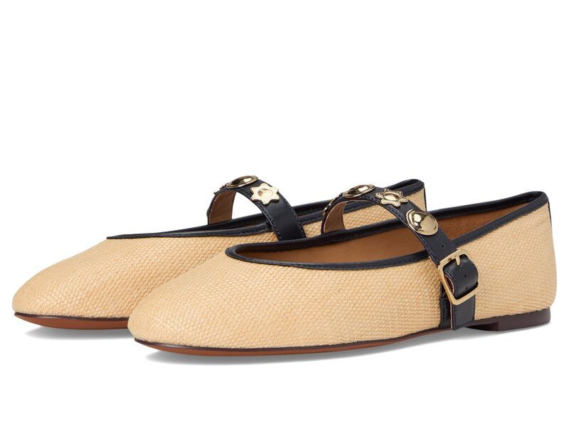 メイドウェル レディース シューズ サンダル Madewell Hera Mary Jane Medallion Natural Multi マルチカラー