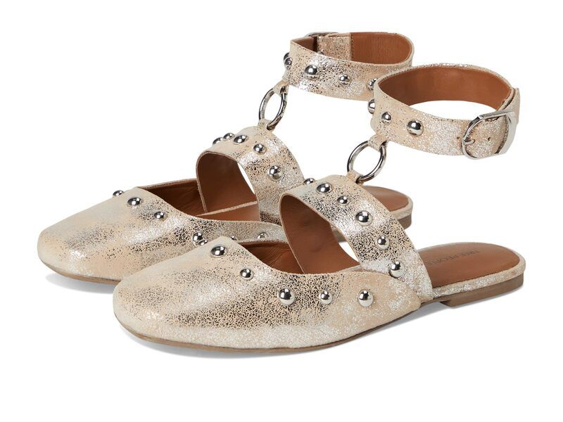 フリーピープル レディース シューズ サンダル Free People Camille Mystic Oring Flats Champagne Foiled Sue シャンパン