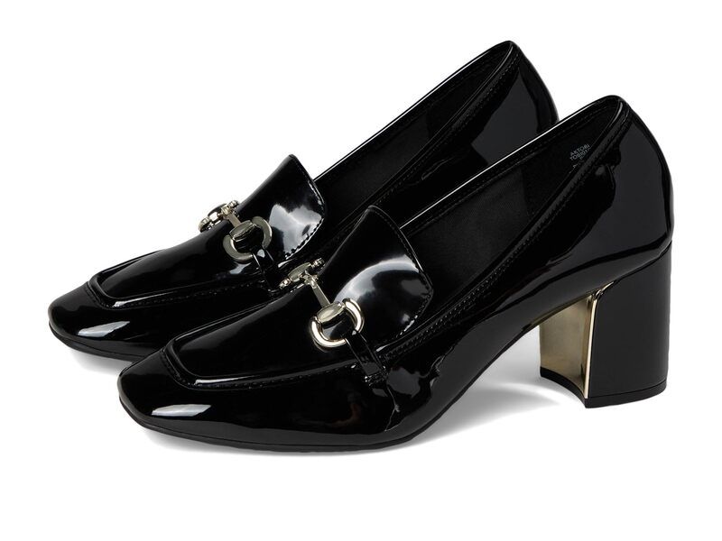 アンクライン レディース シューズ サンダル Anne Klein Tobi Black Patent ブラック
