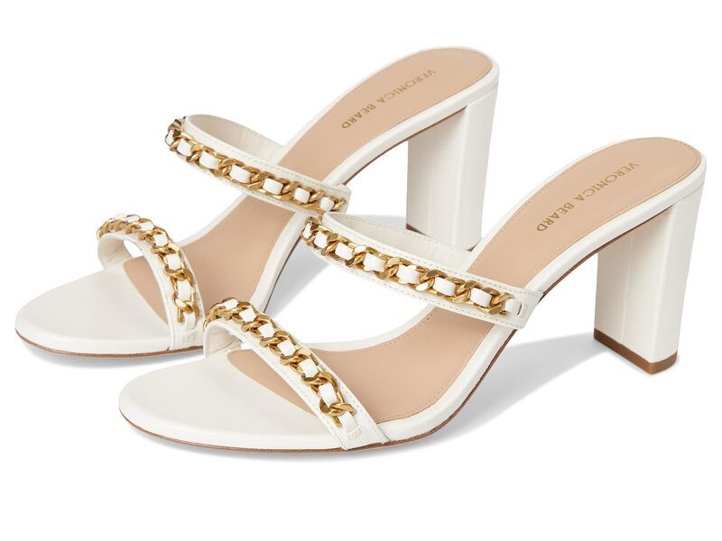 ヴェロニカ ベアード レディース シューズ ブーツ・レインブーツ Veronica Beard Gretchen Parchment White Leather ホワイト 38,870円