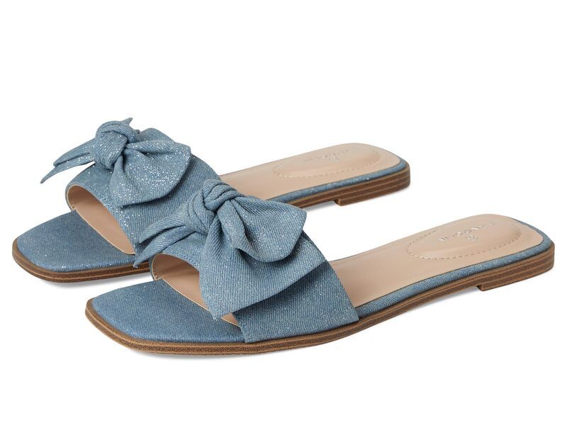 バンドリーノ レディース シューズ ブーツ・レインブーツ Bandolino Violeta Blue Denim デニム