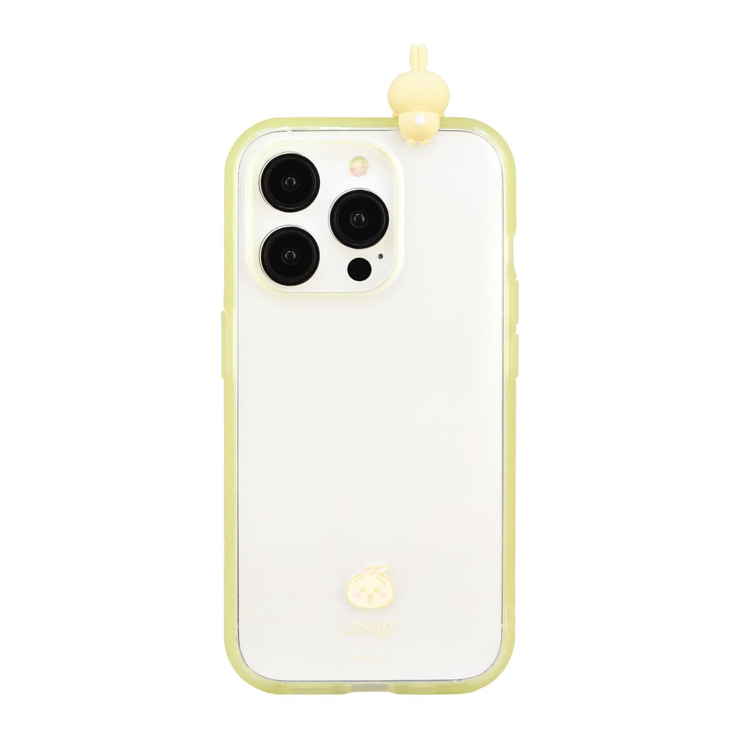 Brand New Gourmandy's Chiikawa Frame IiiFit Clear (E-Fit Clear) iPhone 15 Pro Compatible Case Rabbit CK-29C