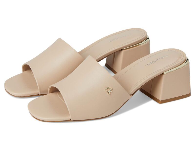 カルバンクライン レディース シューズ サンダル Calvin Klein Rowena Light Natural