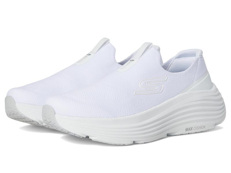 スケッチャーズ レディース シューズ スニーカー SKECHERS Max Cushioning Endeavour Sarasota White ホワイト