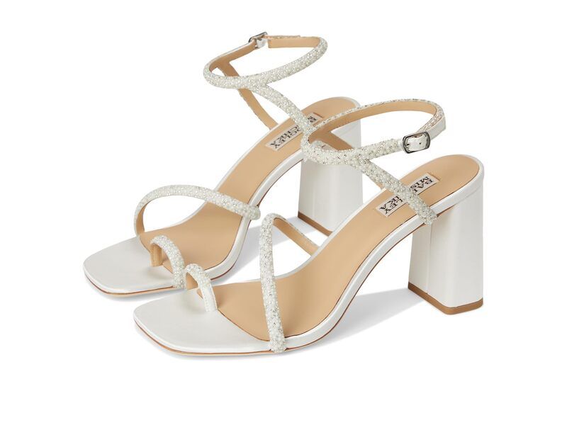 バッジェリーミシュカ レディース シューズ スリッポン・ローファー Badgley Mischka Dalilah Soft White ホワイト