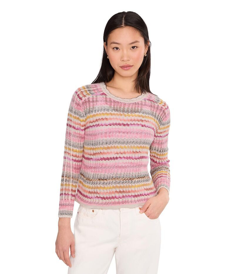 ニックプラスゾーイ レディース アウター ニット・セーター プチ NICZOE Petite Melange Mix Sweater Pink Multi ピンク