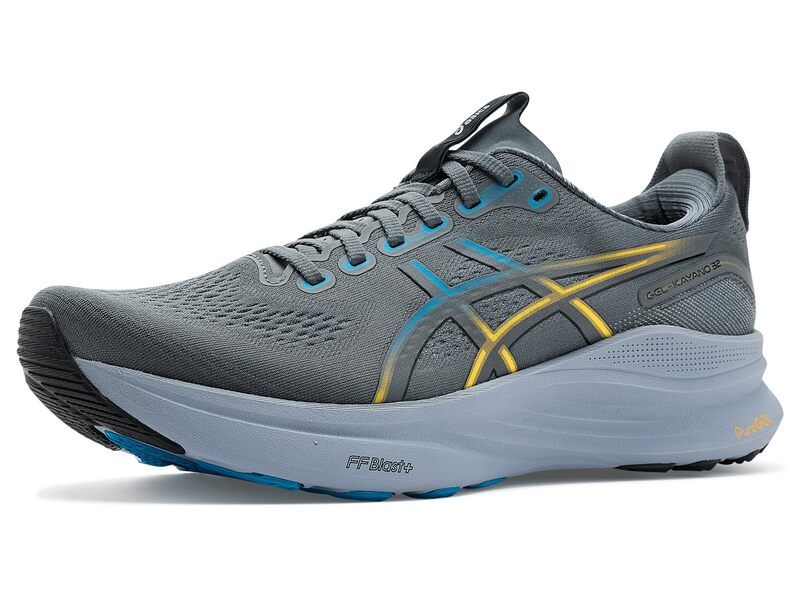 アシックス メンズ シューズ スニーカー ASICS GELKayanoR 32 Steel GreyAege グレー