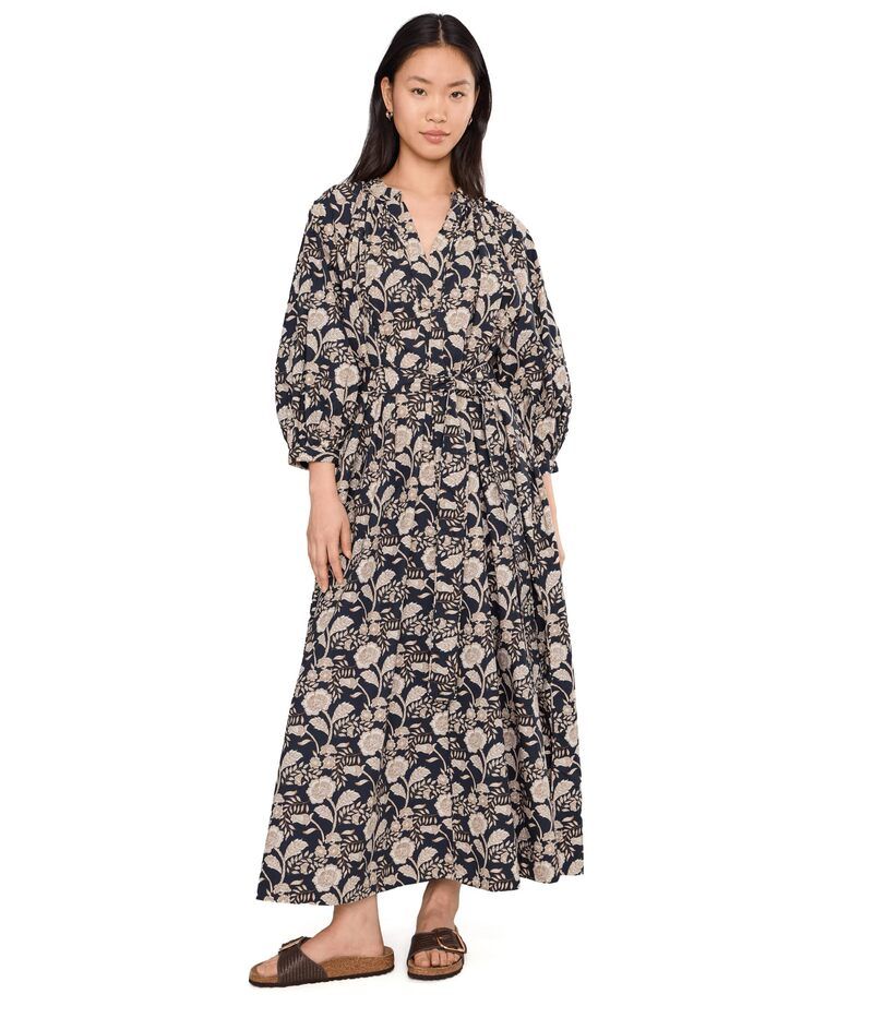 ファレティ レディース トップス ワンピース Faherty Coastal Poplin Kaia Dress Avignon Floral