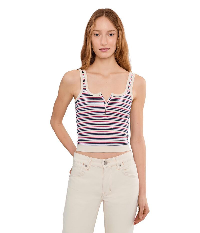 フリーピープル レディース トップス シャツ Free People Striped Simply Soft Cami Peri Combo ストライプ