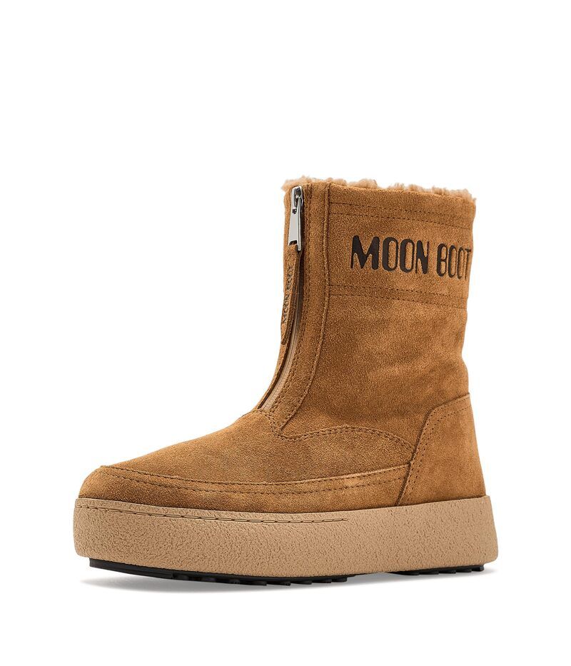 ムーンブーツ レディース シューズ ブーツ・レインブーツ MOON BOOT Ltrack Lara Cognac