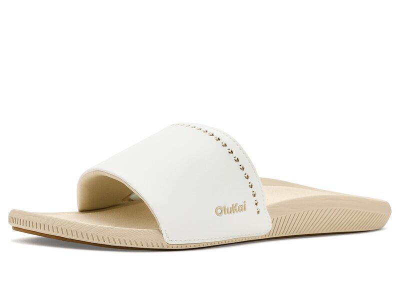 オルカイ レディース シューズ サンダル OluKai Ulele Slide Bright WhiteTa ホワイト