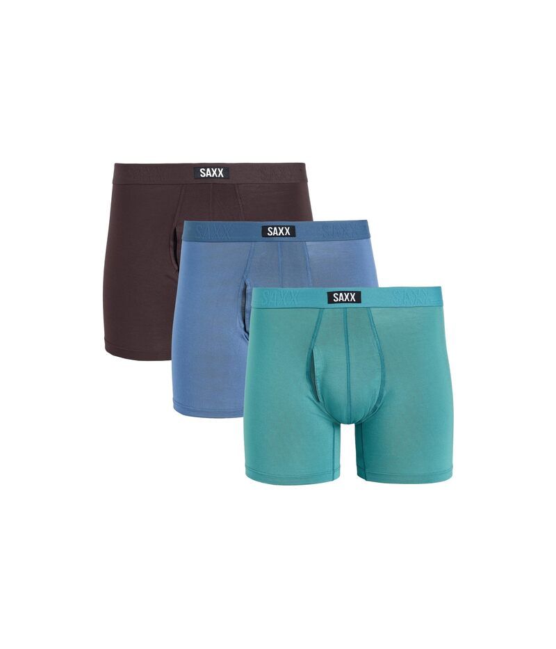 サックスアンダーウェアー メンズ ボクサーパンツ SAXX UNDERWEAR Vibe Xtra Soft Comfort Boxer Briefly 3Pack SeascapeIndigo インディゴ