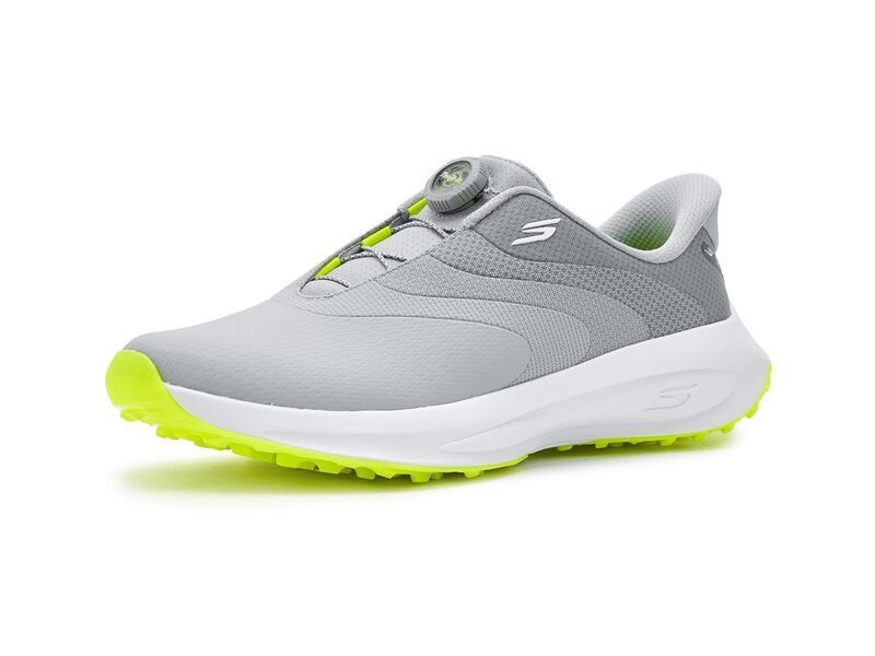 スケッチャーズ メンズ シューズ スニーカー Skechers GOLFlow SI Twist Gray Twist Fit グレー