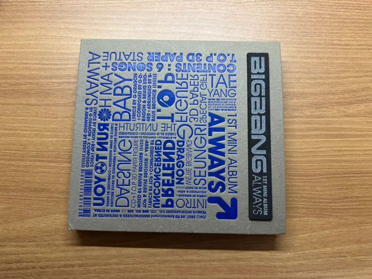 CD ビッグバン BIGBANG 1stミニアルバム ALWAYS CD
