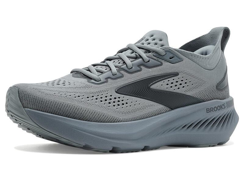 ブルックス メンズ シューズ スニーカー Brooks Glycerin GTS 23 GreyBlackened グレー