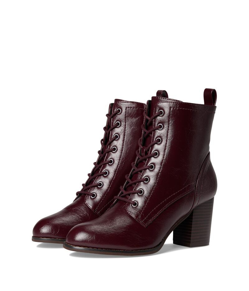 ジュルネ コレクション レディース シューズ ブーツ・レインブーツ Journee Collection Baylor Bootie PatentOxblood オックスブラッド
