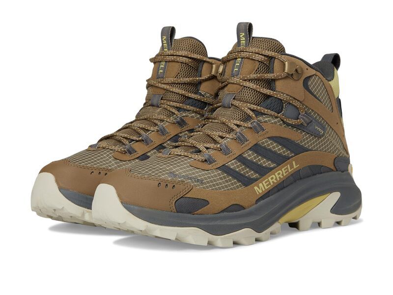 メレル メンズ シューズ ブーツ・レインブーツ Merrell Moab Speed 2 Mid GTXR Cairn