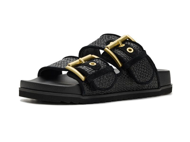 オールセインツ レディース シューズ サンダル AllSaintsian Raffia Sandals Black ブラック