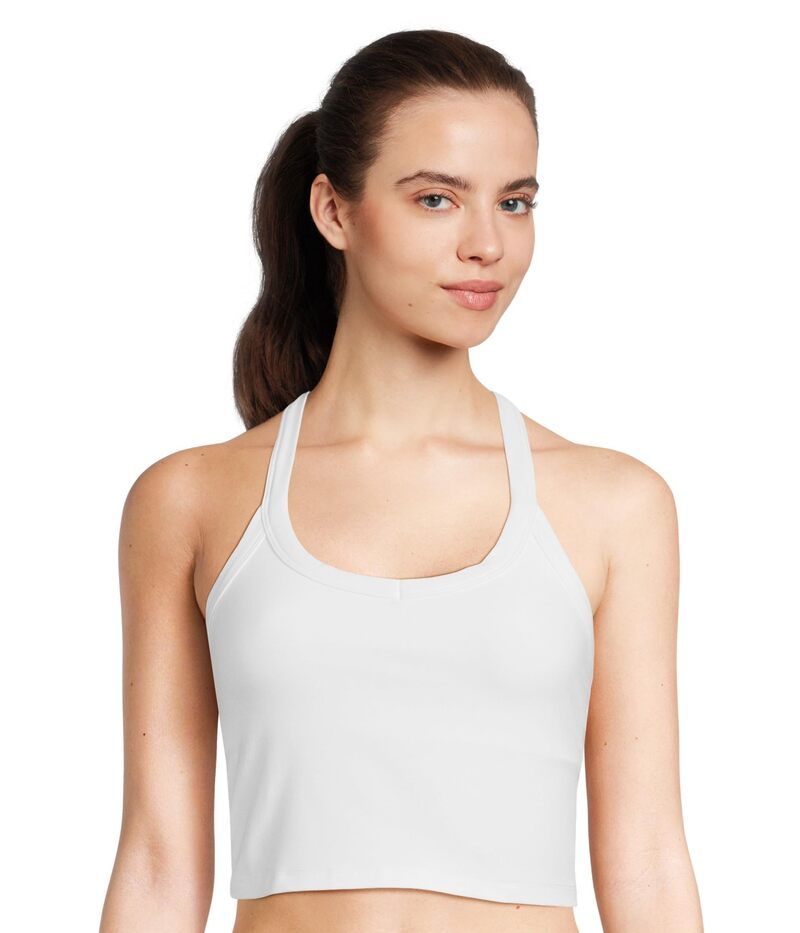ビヨンドヨガ レディース トップス シャツ クロップド Beyond Yoga Spacedye On The Up Cropped Tank Cloud White ホワイト