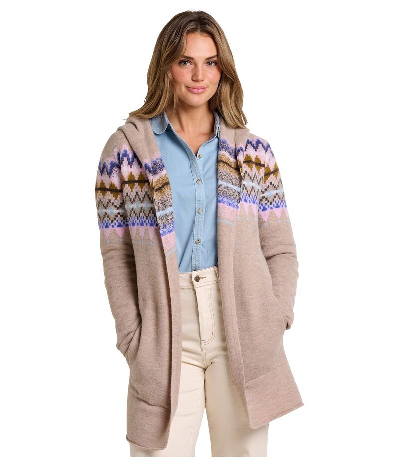 ドード アンドコー レディース アウター ニット・セーター パーカー ToadCo Merino Heartfelt Hoodie London Fog Fair