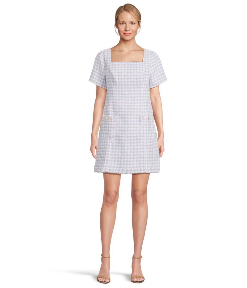 リリーピュリッツァー レディース トップス ワンピース Lilly Pulitzer Gwynne Boucle Shift Bluette Tidepoo