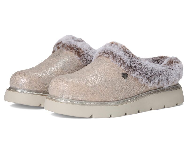 スケッチャーズ レディース シューズ サンダル BOBS from SKECHERS Keepsakes Lite Silver シルバー