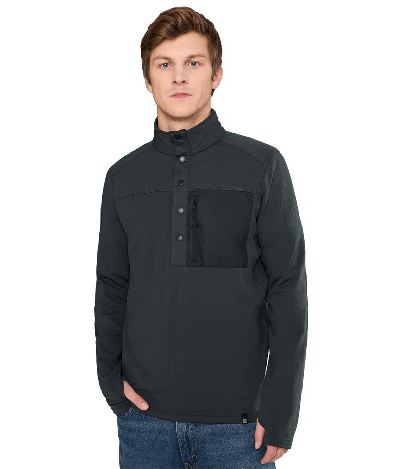 フライロー メンズ アウター ニット・セーター フリース Flylow Micah Fleece Black ブラック