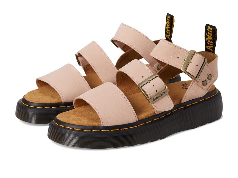 ドクターマーチン レディース シューズ サンダル Dr Martens Gryphon Quad Powder Pink ピンク