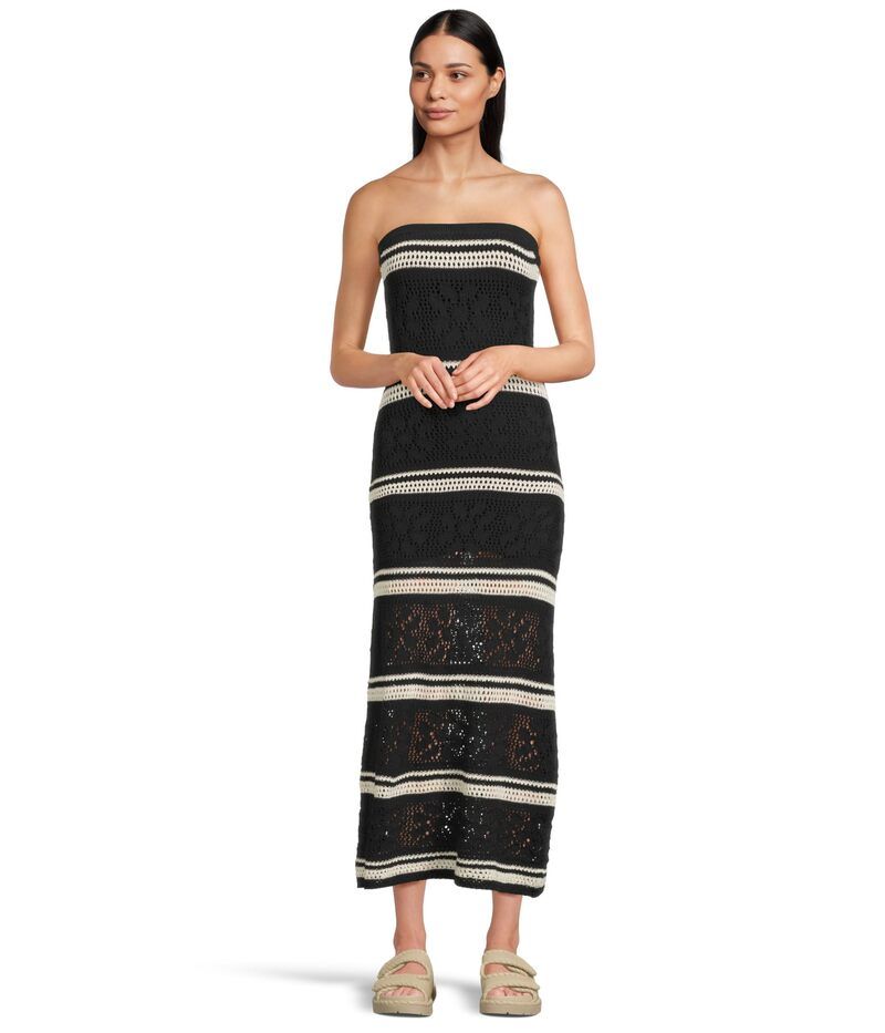 エルスペース レディース トップス ワンピース LSpace Rosalia Dress BlackCream クリーム