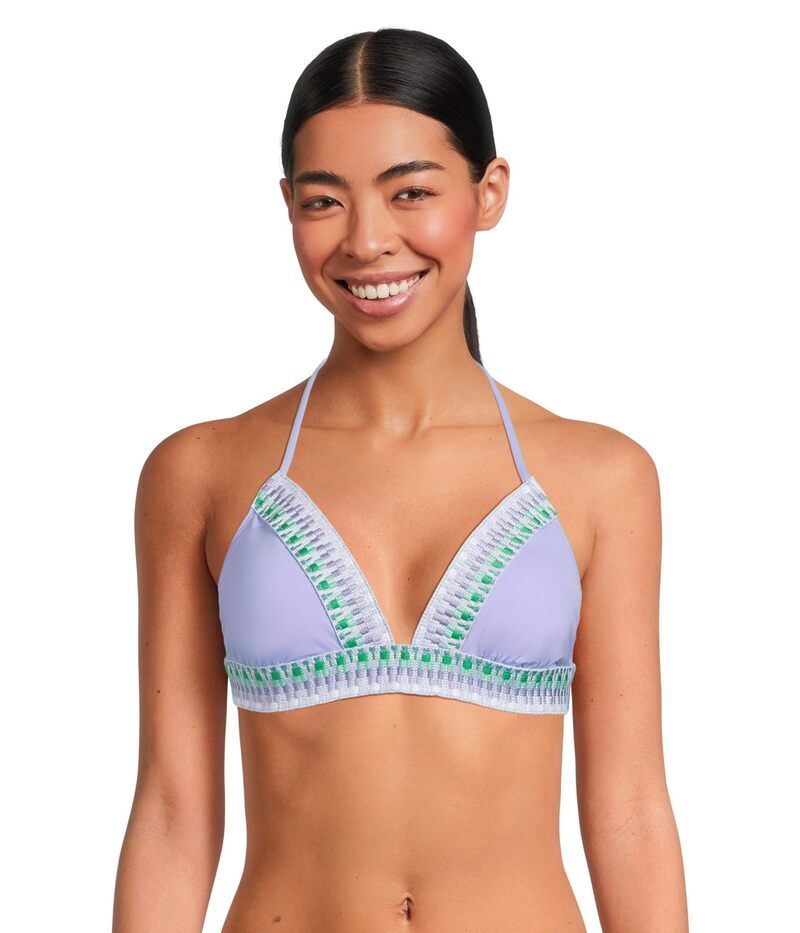 ベッカ レディース 水着 トップのみ ホルター BECCA Fiesta Avery Halter Top Bellflower
