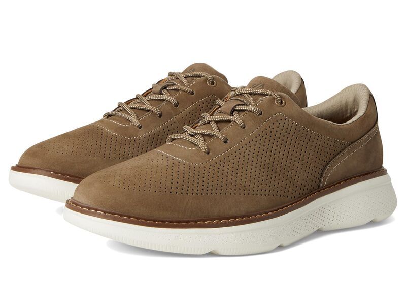 ジョンストンアンドマーフィー メンズ シューズ スニーカー Johnston Murphy Hayden Perfed UThroat Taupe Nubuck トープ
