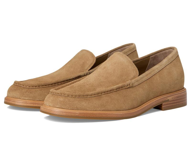 ヴィンス メンズ シューズ オックスフォード Vince Rafael Slipons New Camel Suede キャメル