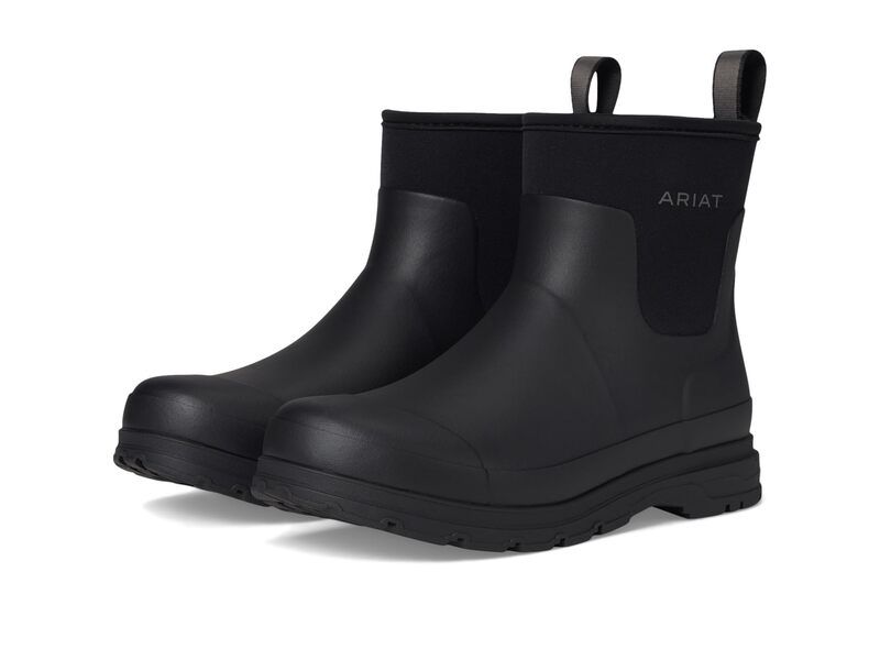 アリアト メンズ シューズ ブーツ・レインブーツ Ariat Kelmarsh Shortie Rubber Boots Black ブラック