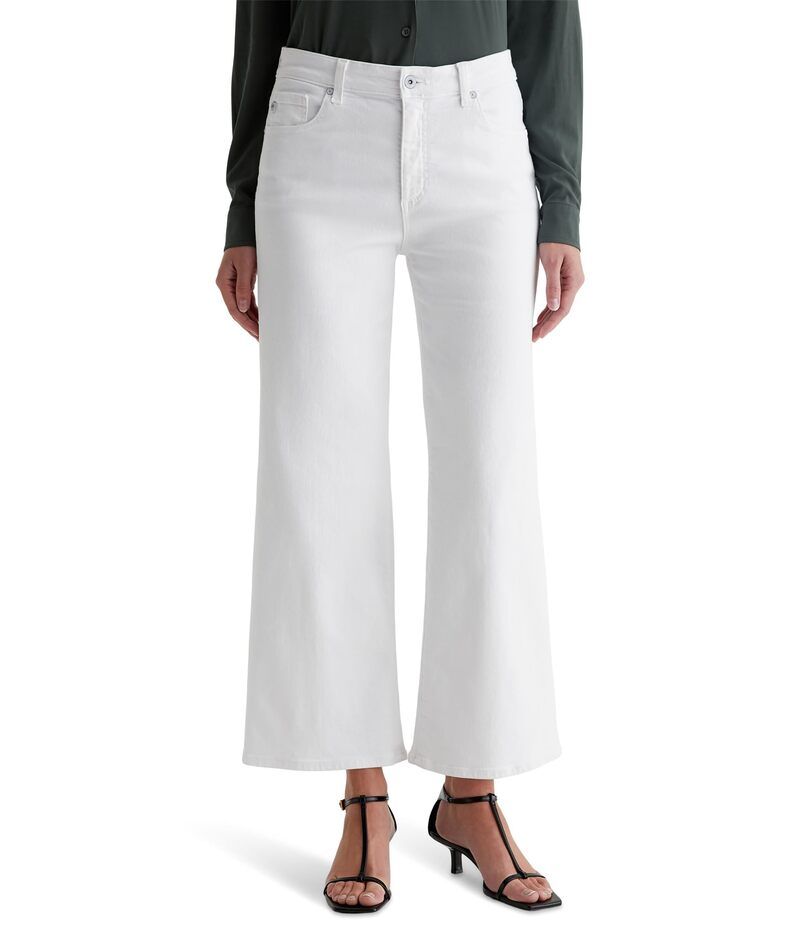 エージージーンズ レディース ボトムス デニムパンツ ワイドレッグ AG Jeans Saige MidRise Wide Leg Jeans in Gallery Gallery White ホワイト