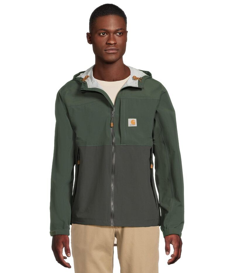カーハート メンズ アウター コート リラックスフィット ジャケット Carhartt Storm DefenderR Relaxed Fit Lightweight Packable Jacket Forestry Green グリーン