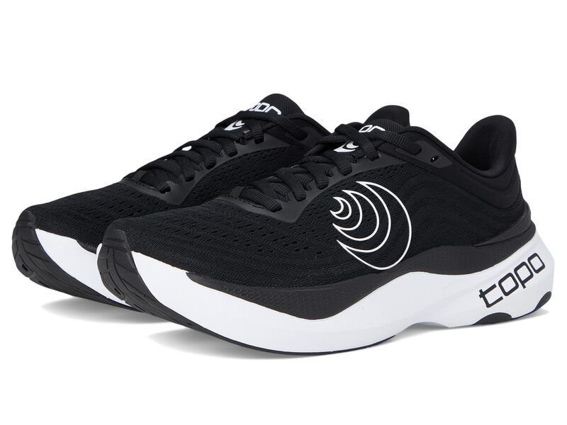 トポアスレチック レディース シューズ サンダル Topo Athletic Aura BlackWhite ホワイト