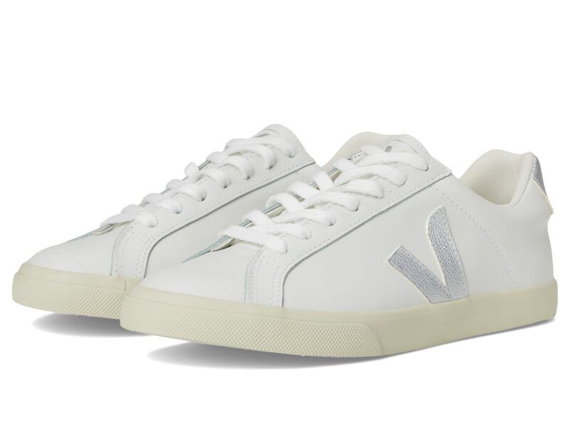 ヴェジャ レディース シューズ スニーカー ロゴ VEJA Esplar Logo Extra White Sil ホワイト