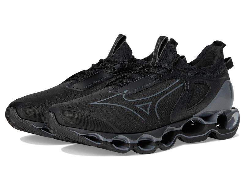ミズノ メンズ シューズ スニーカー Mizuno Wave Prophecy 14 BlackDark Shad ブラック
