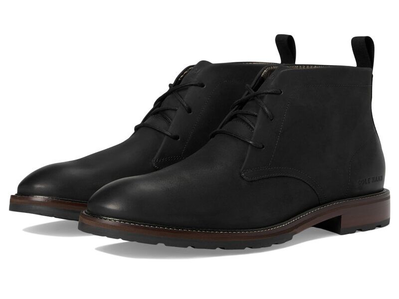 コールハーン メンズ シューズ ブーツ・レインブーツ Cole Haan Berkshire Lug Chukka Boot BlackTruffle ブラック