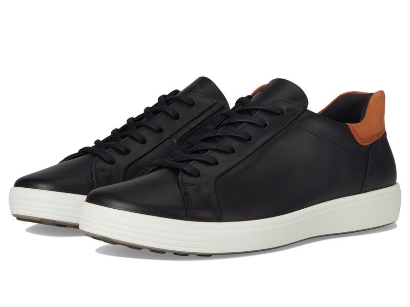 エコー メンズ シューズ スニーカー ECCO Soft 7 Easy Slip Sneakers BlackCognac ブラック