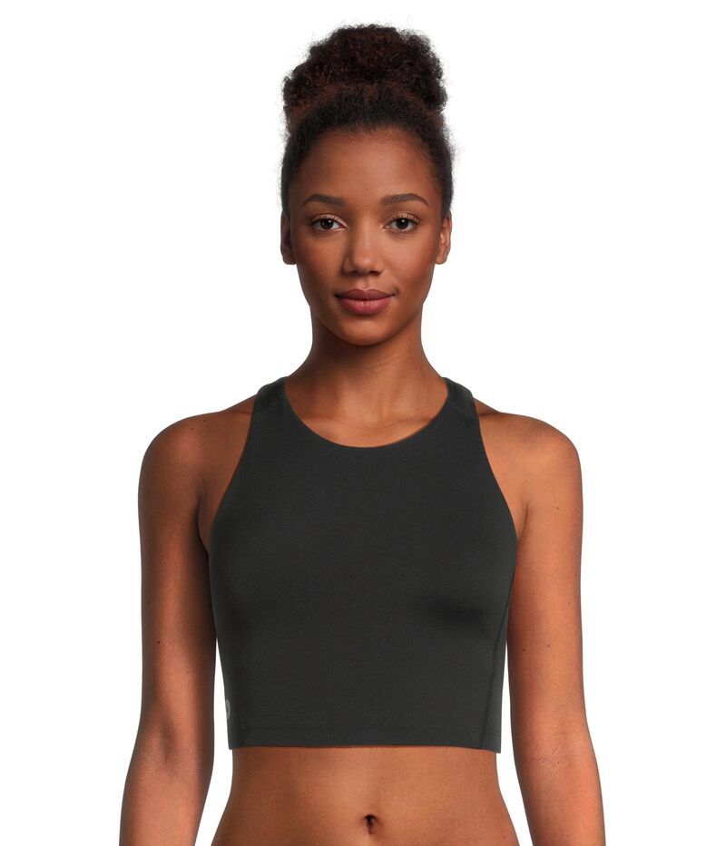 スマートウール レディース アンダーウェア ブラジャー Smartwool Active Crop Bra Black ブラック