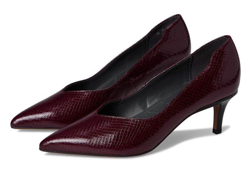 フランコサルト レディース シューズ ヒール Franco Sarto Aurora Pumps Deep Bordo Snak
