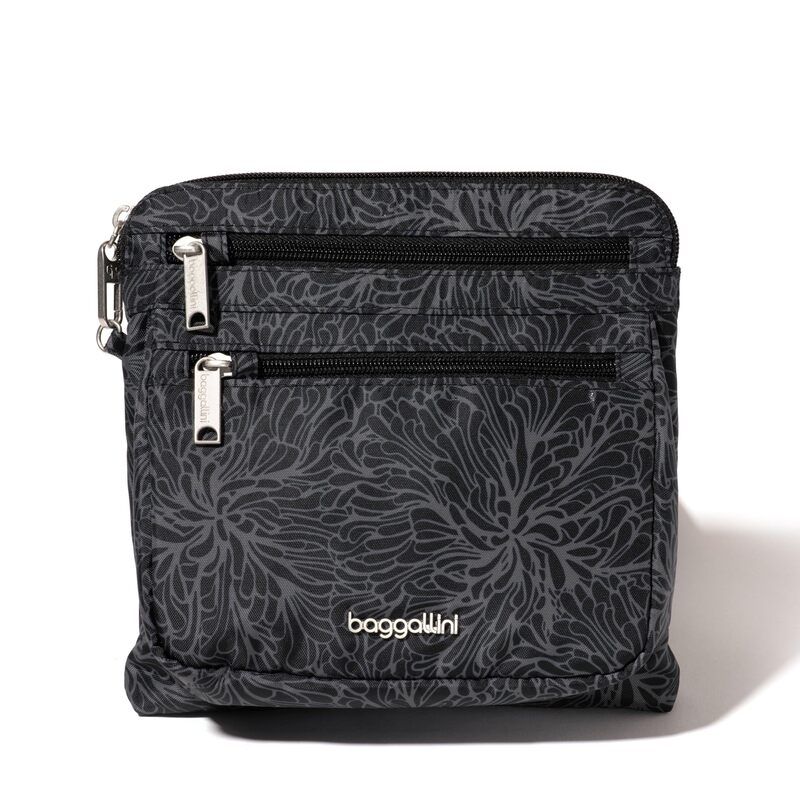 バッガリーニ レディース バッグ Baggallini Securtex AntiTheft Crossbody Midnight Blosso