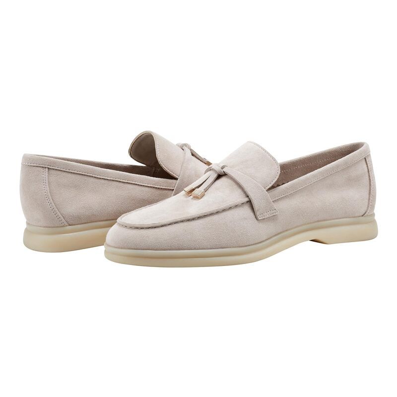 マーク・フィッシャー レディース シューズ スリッポン・ローファー Marc Fisher LTD Yanelli Taupe Suede トープ