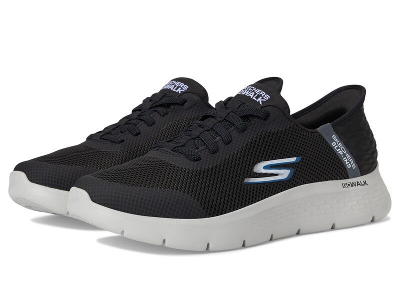 スケッチャーズ メンズ シューズ スニーカー SKECHERS Performance Go Walk Flex Hands Up Hands Free SlipIns BlackGrey ブラック