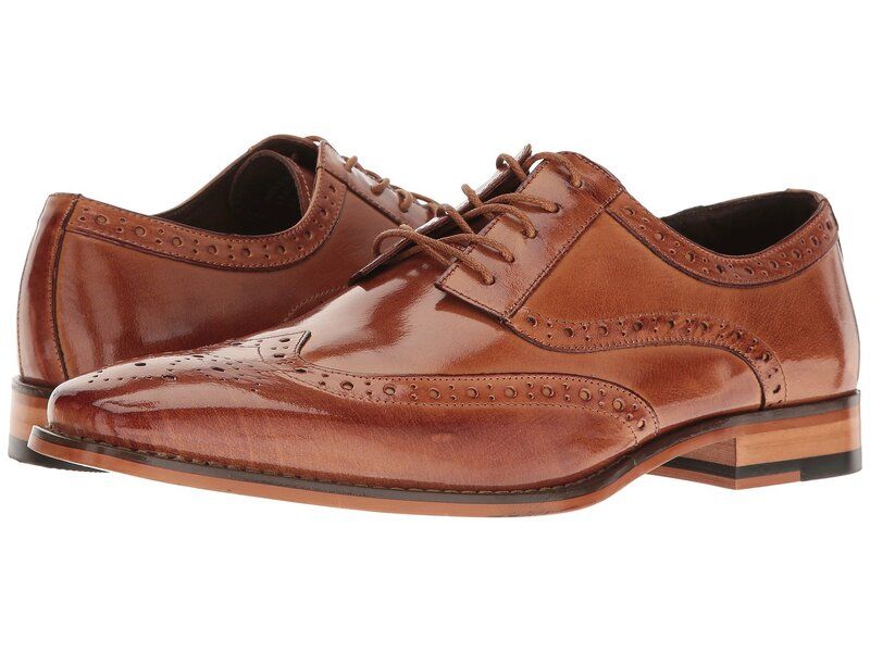 ステイシーアダムス メンズ シューズ オックスフォード ウィングチップ Stacy Adams Tinsley Wingtip Oxford Tan タン