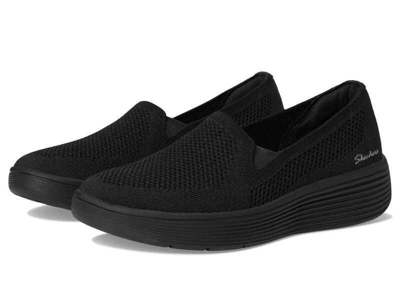 スケッチャーズ レディース シューズ スニーカー SKECHERS Arch Fit Laguna Adore Her Black ブラック