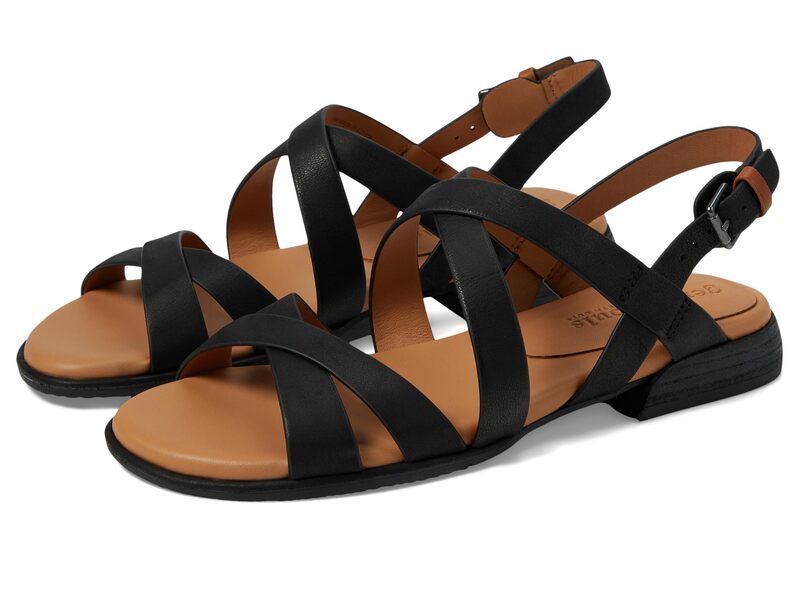 ケネスコール レディース シューズ サンダル Gentle Souls by Kenneth Cole Helen Black Leather ブラック
